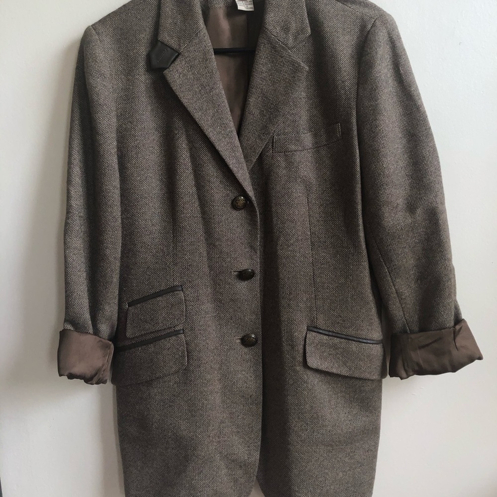 wool dress coat